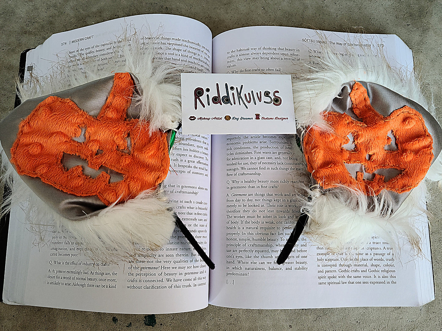 Pumpkin Spice Fox Ears