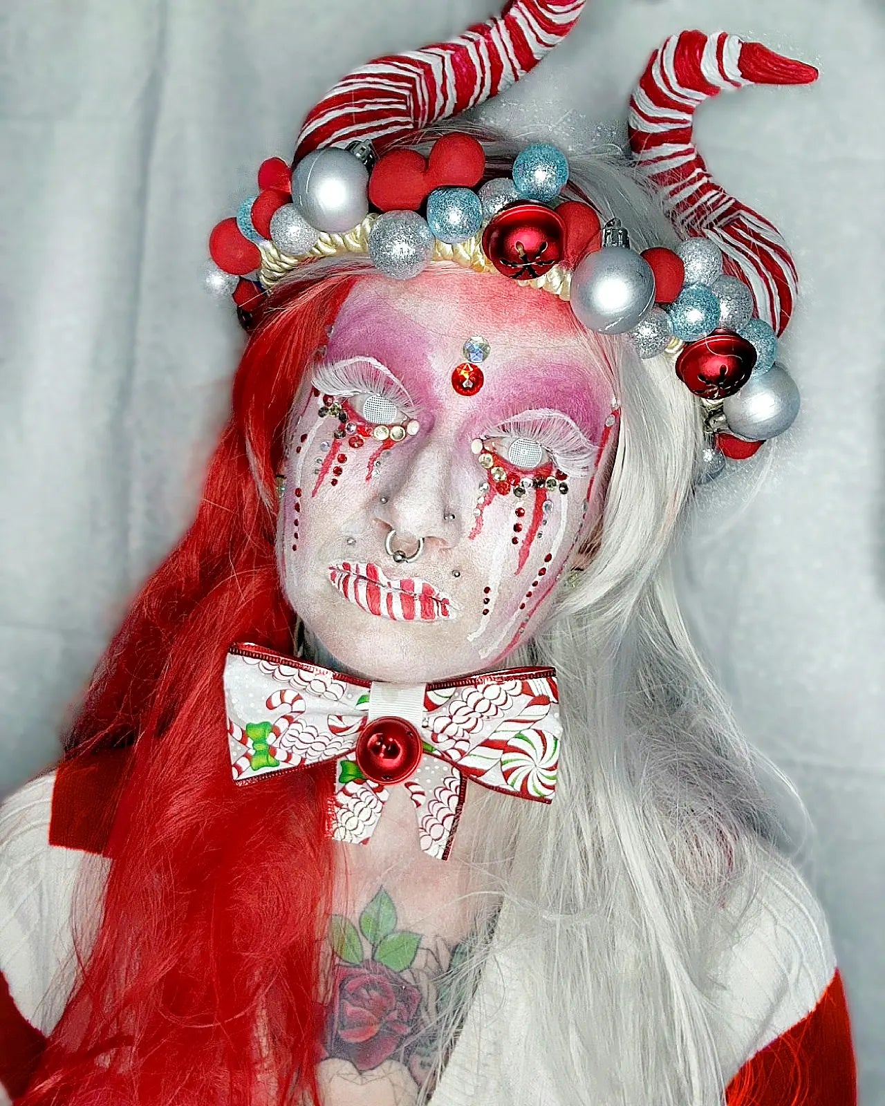 Candy Cane Lane Headpiece