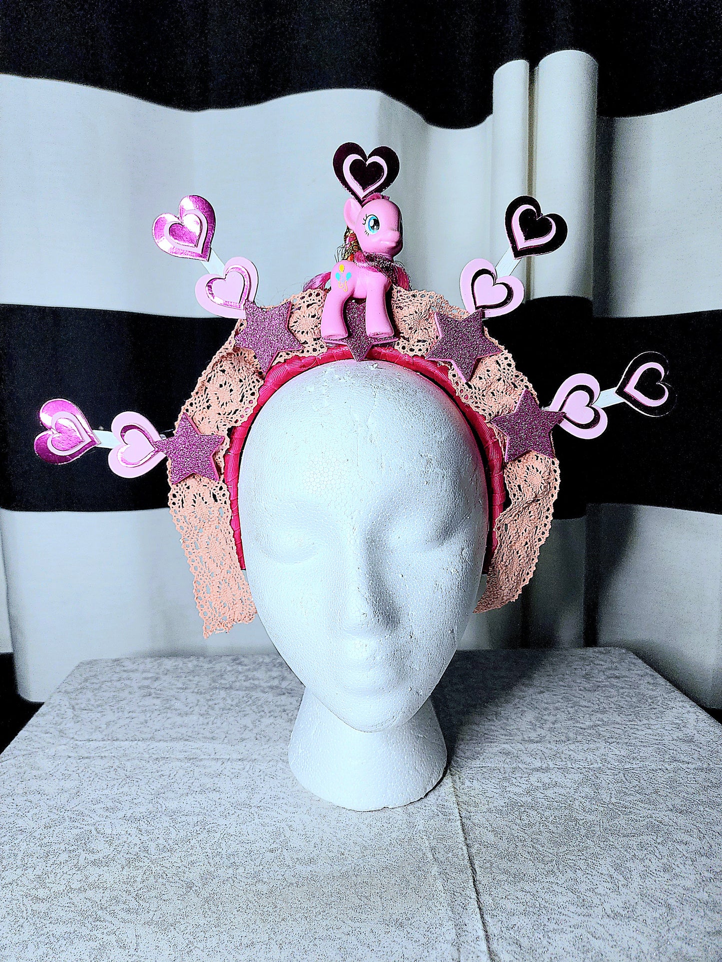 Pink Lady Headpiece