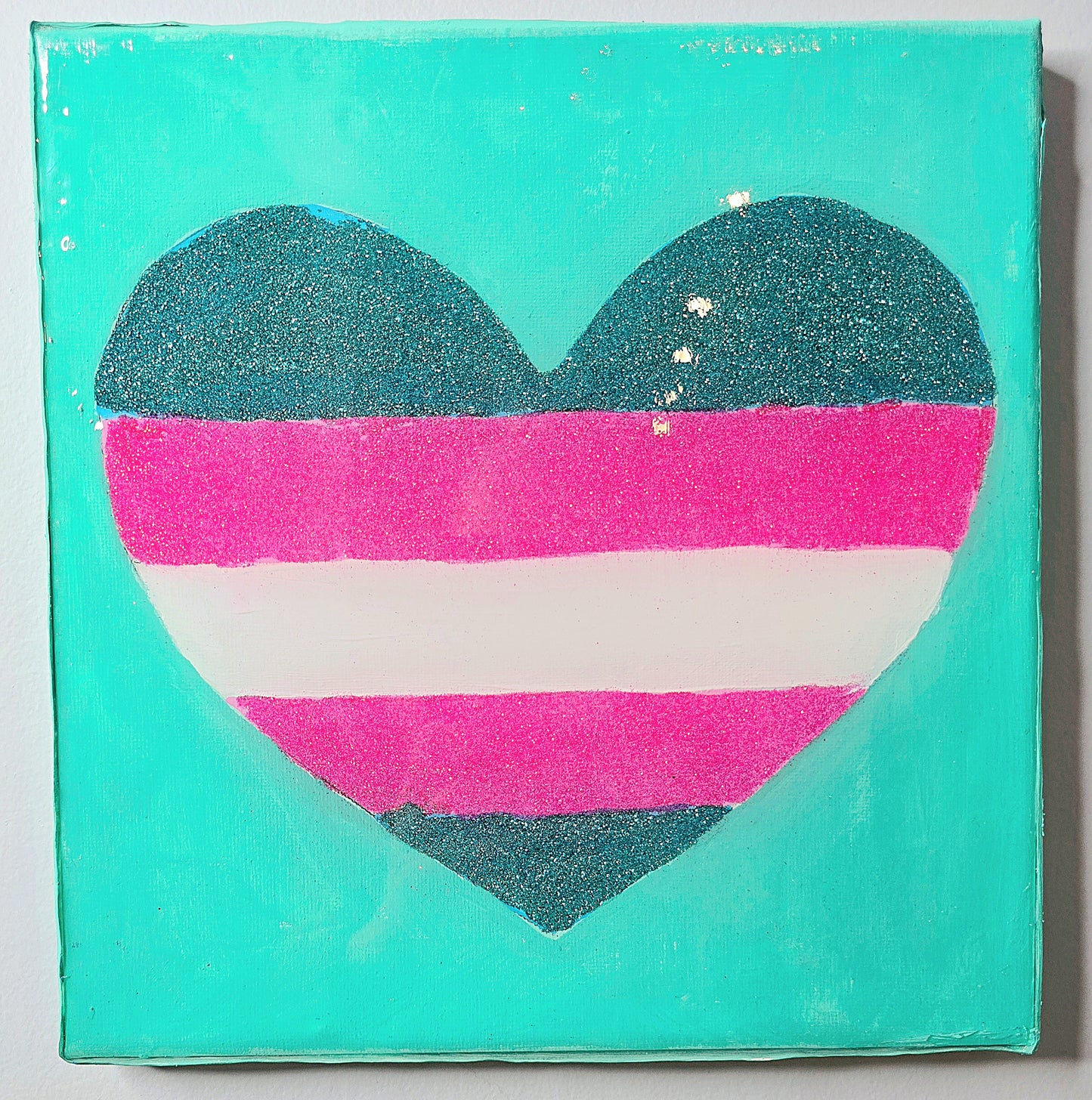 Glitter Transgender Flag