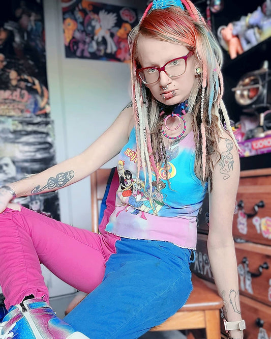 Cotton Candy Skinny Jeans