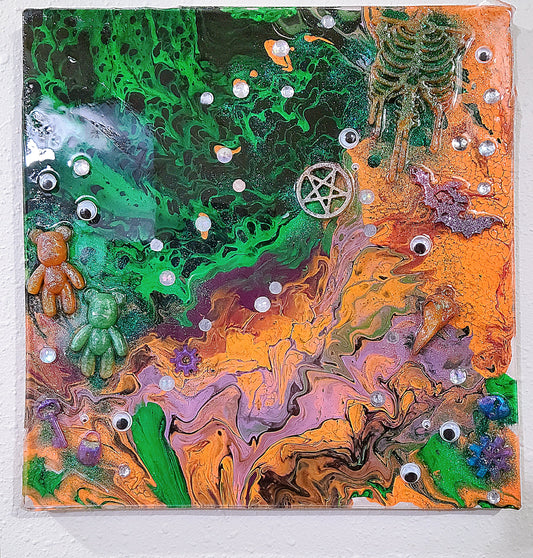 Orange + Green Halloween