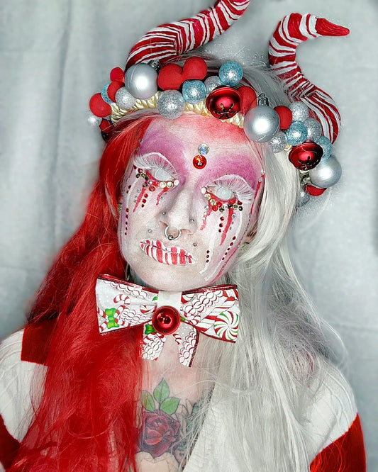 Candy Cane Lane Headpiece