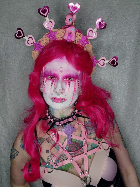 Pink Lady Headpiece
