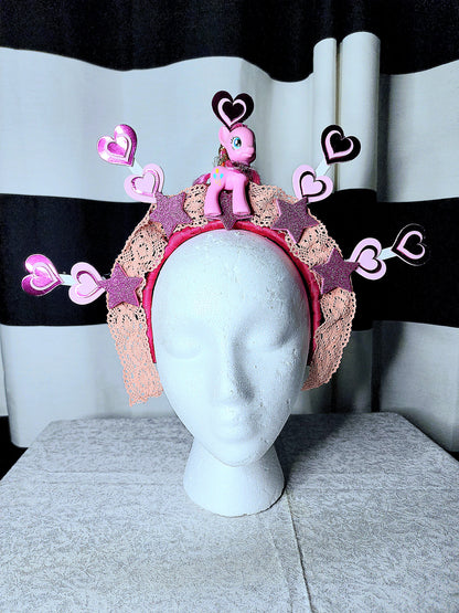 Pink Lady Headpiece