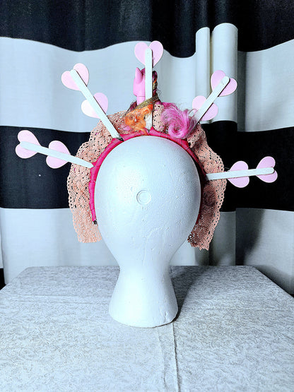 Pink Lady Headpiece