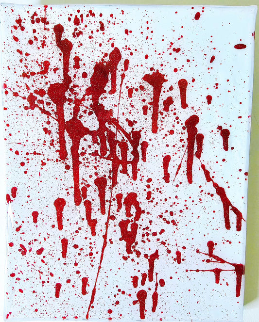 Glitter Blood Splatter MD