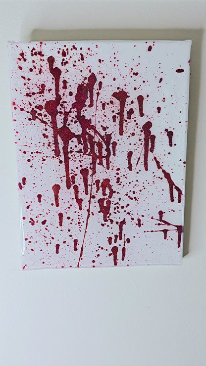 Glitter Blood Splatter MD