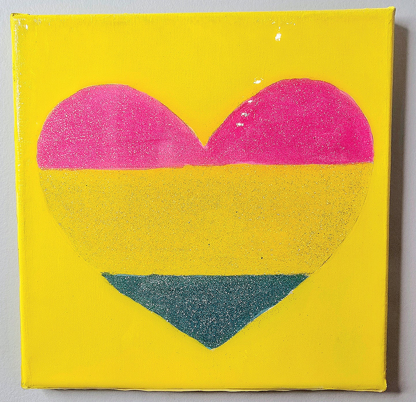 Glitter Pansexual Flag