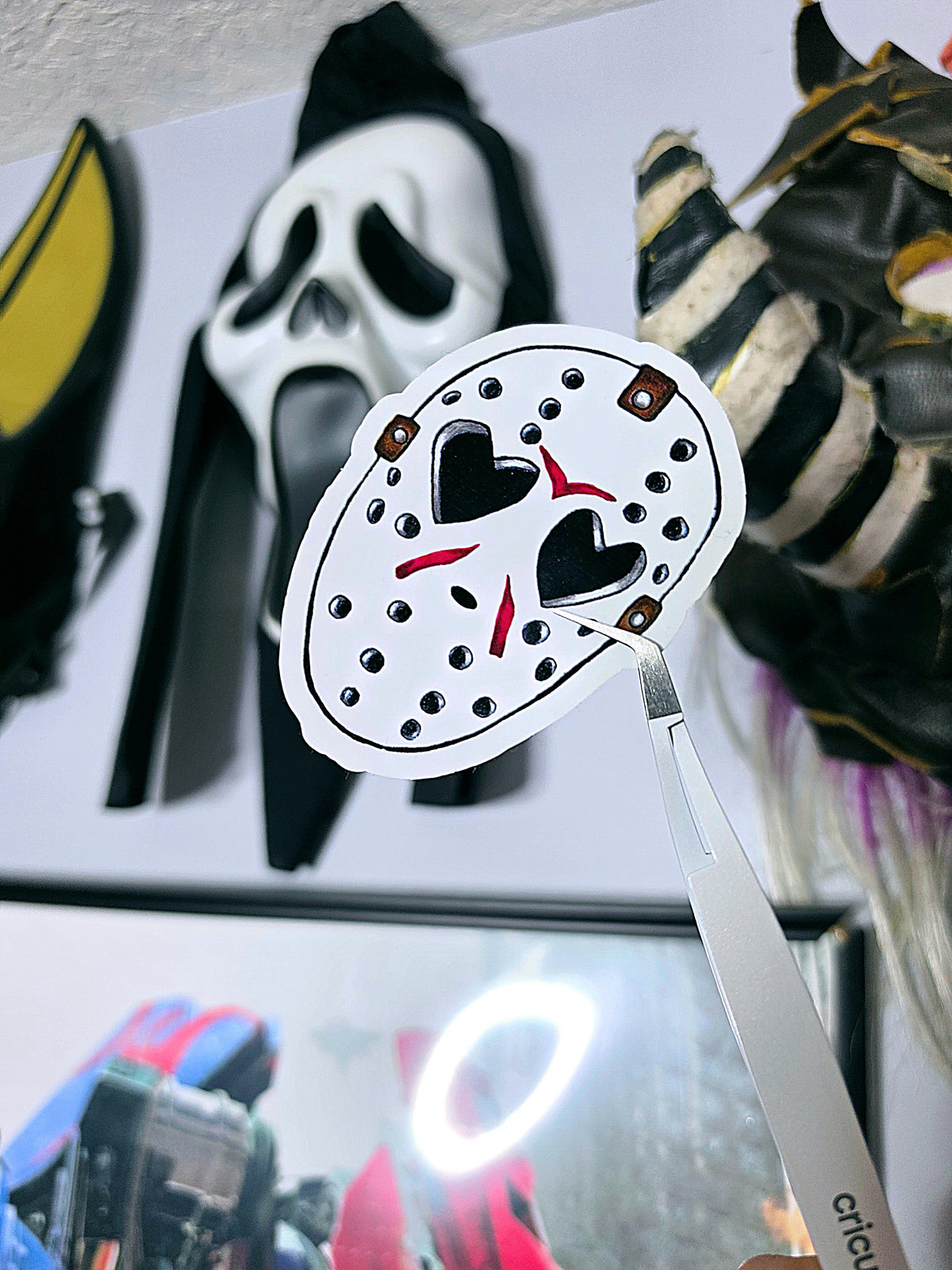 For the Love of Horror - White