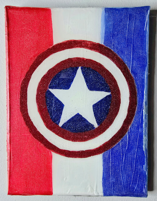 Glitter Captain America